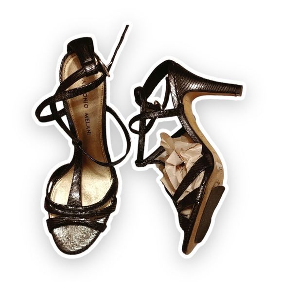 ANTONIO MELANI Shoes - ANTONIO Melani Royalty Formal Leather Shiny Design Sandals